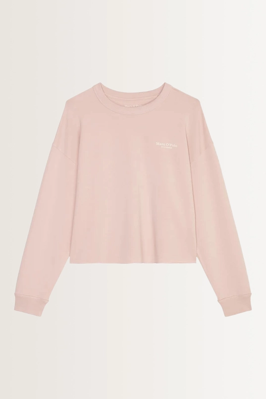 Cropped sweatshirt statementprint Marc O'Polo