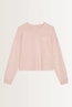 Cropped sweatshirt statementprint Marc O'Polo