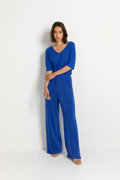 Crêpe jersey pantalon