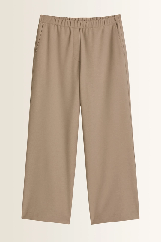 Culotte broek met wijde pijpen Marc O’Polo