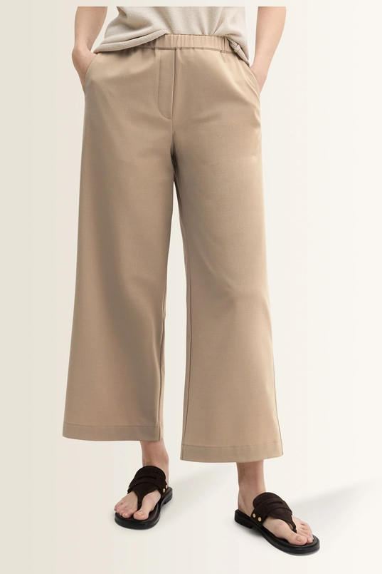 Culotte broek met wijde pijpen Marc O’Polo