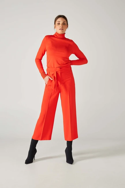 Culotte met hoge taille
