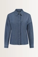 Denim blouse met borstzak Nettare Max Mara Weekend