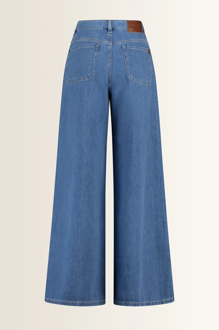 Denim broek met high waist Vega Max Mara Weekend