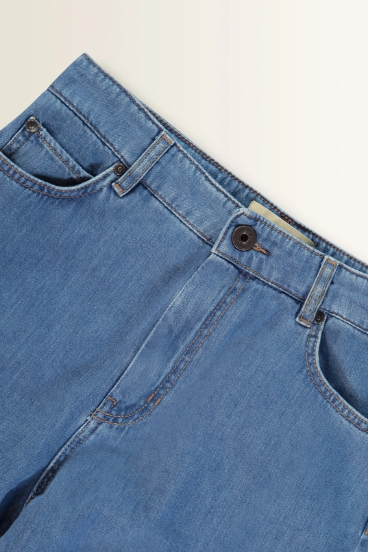 Denim broek met high waist Vega Max Mara Weekend