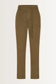 Denim broek met utility-details