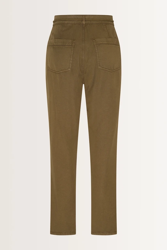 Denim broek met utility-details