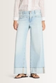 Denim broek met wijde pijpen Antonia Cambio