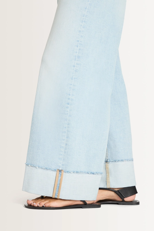 Denim broek met wijde pijpen Antonia Cambio