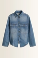 Denim jack met getailleerde pasvorm Naari Someday