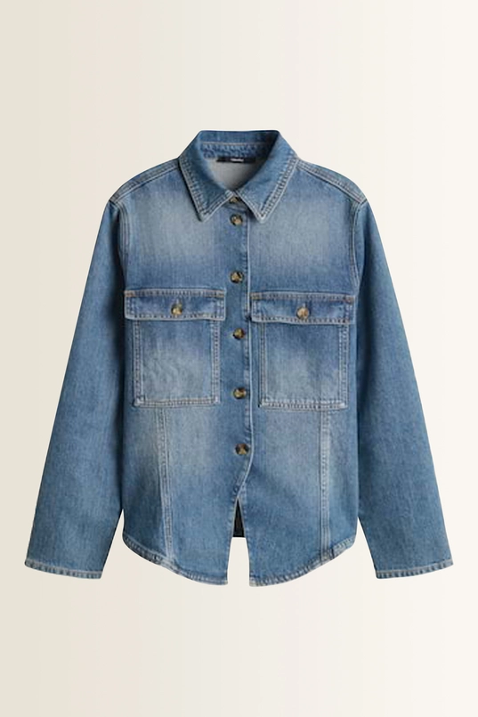 Denim jack met getailleerde pasvorm Naari Someday