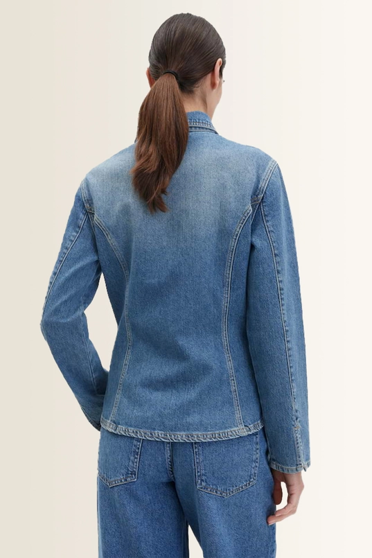 Denim jack met getailleerde pasvorm Naari Someday