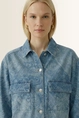 Denim jasje met paisleyprint OUI