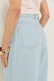 Denim jeans met pinstripes