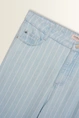 Denim jeans met pinstripes