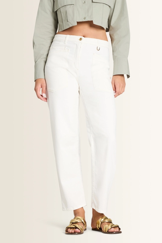 Denim met straight fit Ocean Cambio