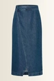 Denim overslagrok