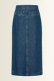 Denim overslagrok