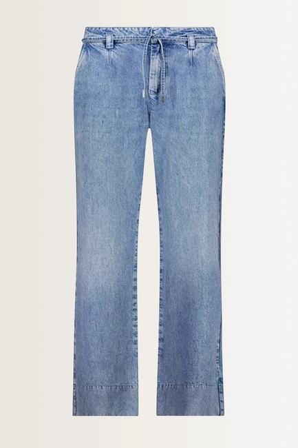 Denim wide leg broek Monari