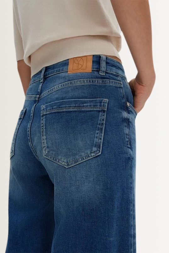 Denim wide leg jeans Cellma palazzo Someday