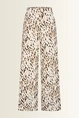 Dierenprint travel broek