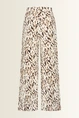 Dierenprint travel broek