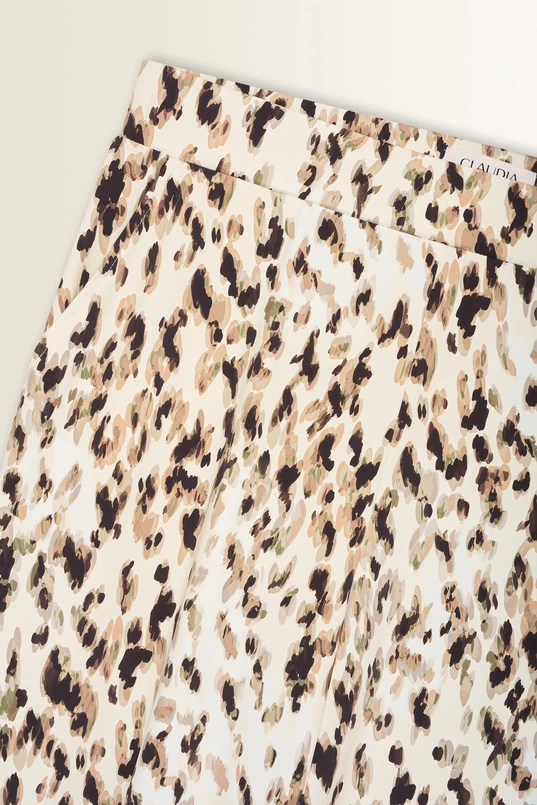 Dierenprint travel broek