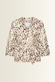 Dierenprint travel top