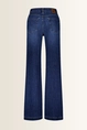 Donkerblauwe jeans met wijde pijpen Gardeur