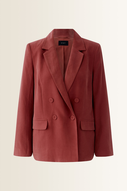 Double-breasted blazer OUI