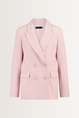 Double-breasted blazer rechte snit