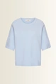 Double knit trui met korte mouwen