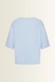 Double knit trui met korte mouwen