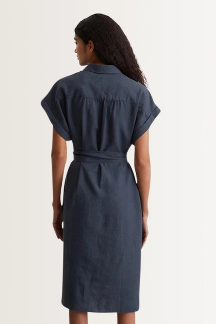 Dress, shirt dress, short length, c