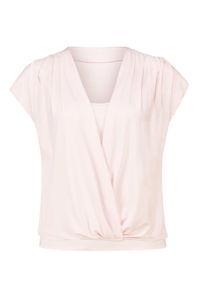 Dubbellaagse jersey top