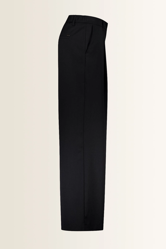 Elegante pantalon met wijde pijpen Gardeur