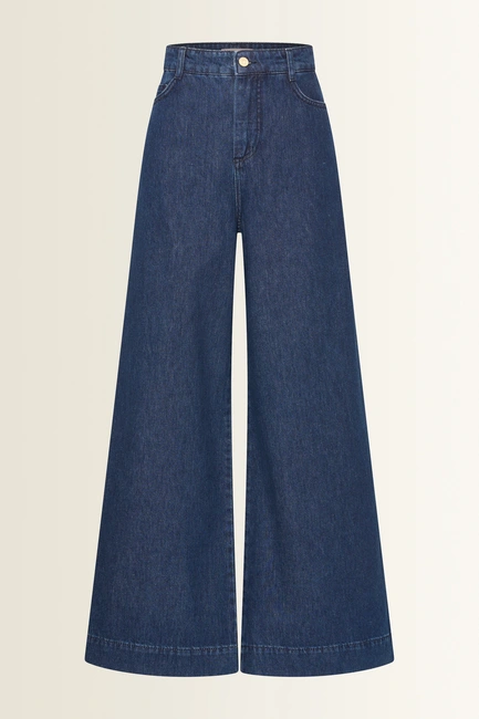 Extra wide-leg jeans