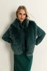 Fake fur bodywarmer