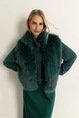 Fake fur bodywarmer