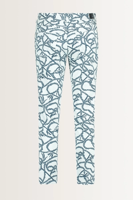 Femine fit broek touwprint Zuri131 Gardeur