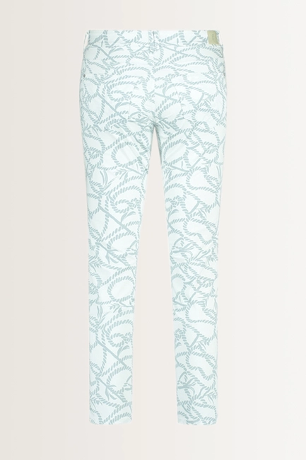 Femine fit broek touwprint Zuri131 Gardeur