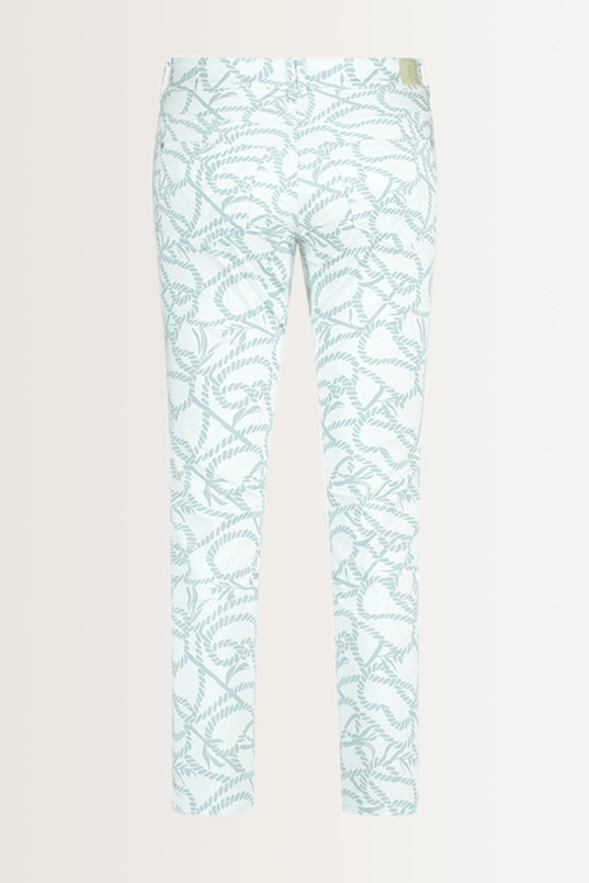 Femine fit broek touwprint Zuri131 Gardeur