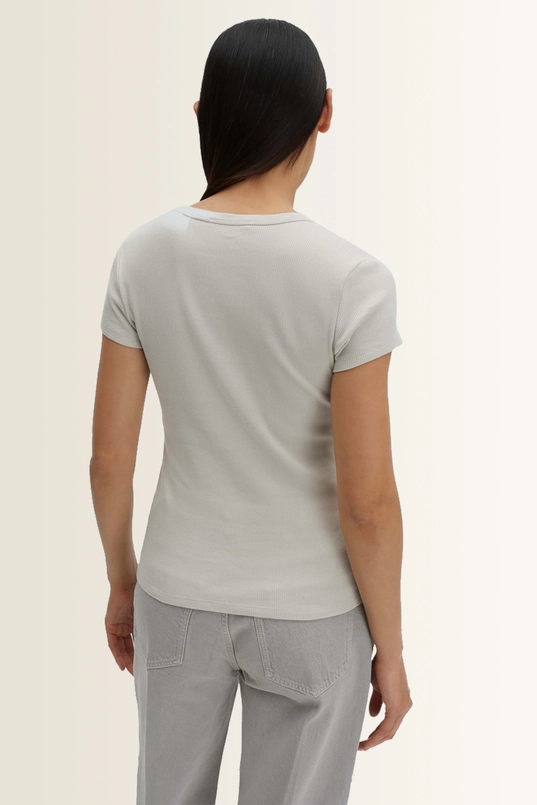Fijn geribd basic T-shirt Kleoh Someday