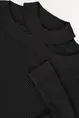 Fijngebreide top met metallic glans