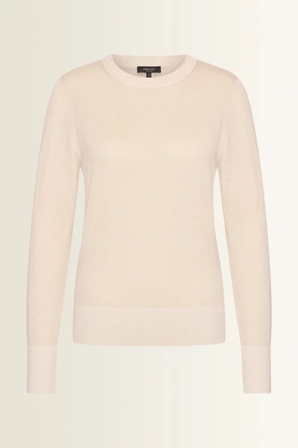 Fijngebreide trui met lurex