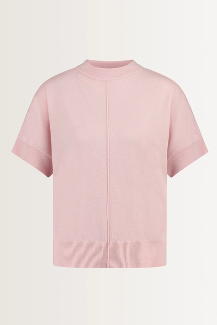 Fijngebreide trui zachte wolmix