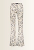 Flared broek all-over dessin ZURI126 Gardeur