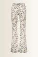 Flared broek all-over dessin ZURI126 Gardeur