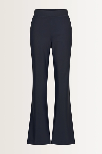 Flared broek in travelkwaliteit