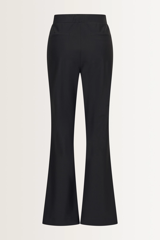 Flared broek in travelkwaliteit
